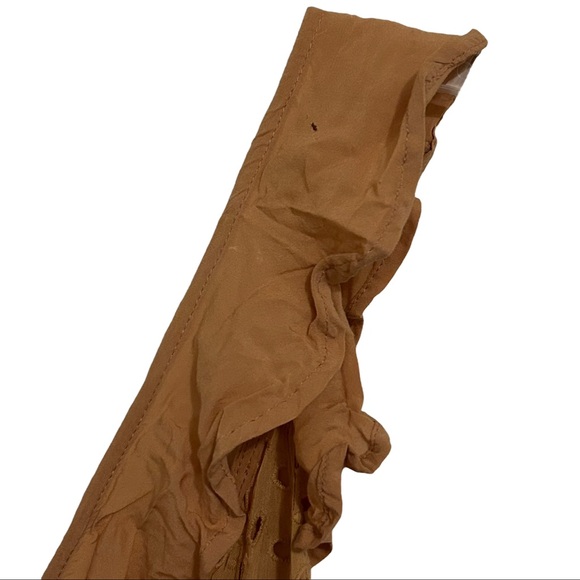 FREE PEOPLE Boho Soulshine Eyelet Tank *Butterscotch S - Picture 5 of 12